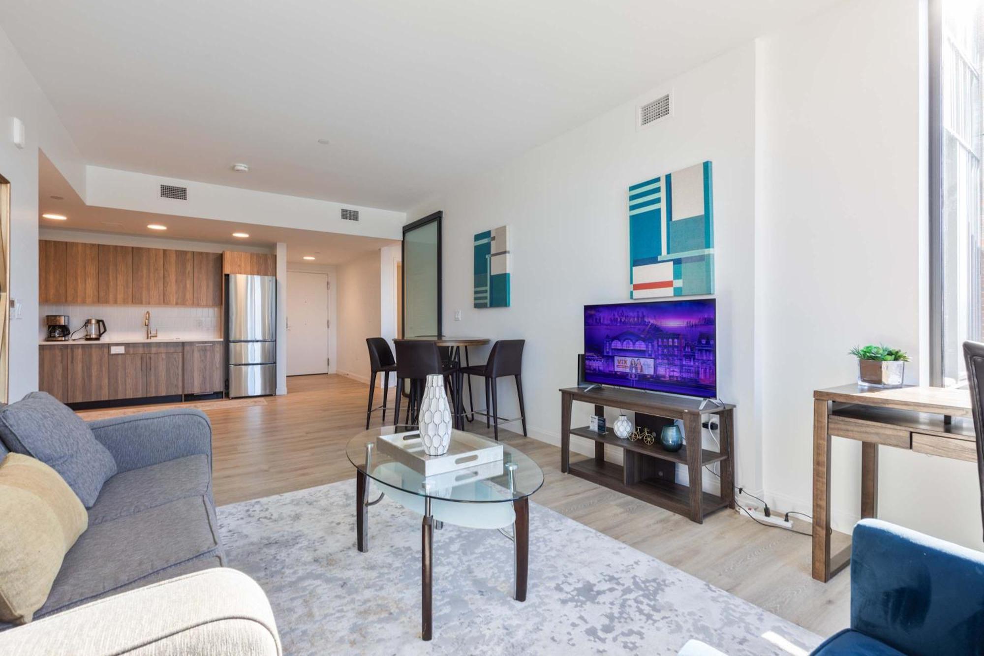 Apartment Luxury With Kitchen And Gym